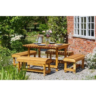 Cotswold Table & Bench Set